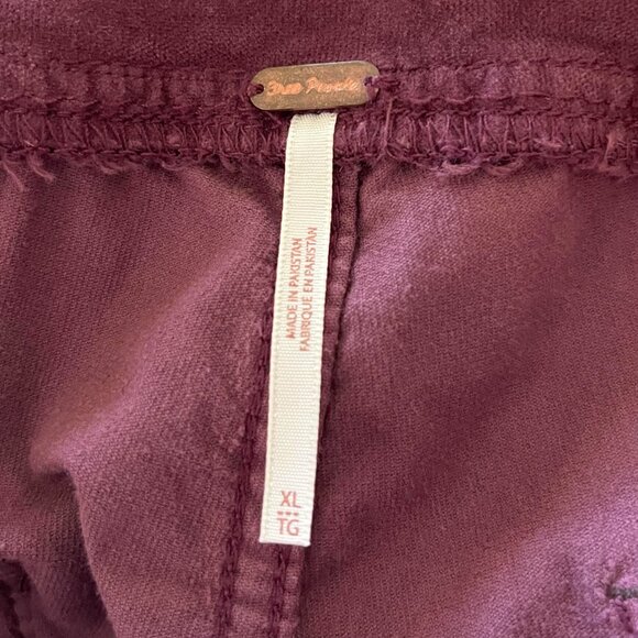 Free People Fine Corduroy Women's Pant NWT - Picture 5 of 9
